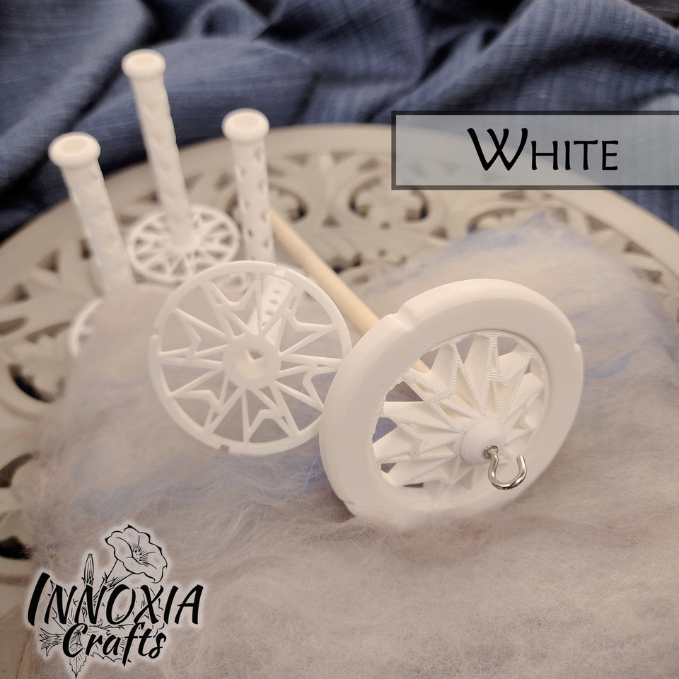 { PRE-ORDER } White Trim Drop Spindle